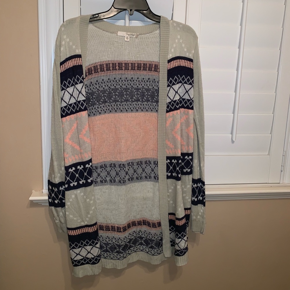 SOFT SWEATER CARDIGAN